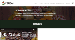 Desktop Screenshot of frugalfrutas.com.br