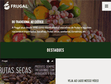 Tablet Screenshot of frugalfrutas.com.br